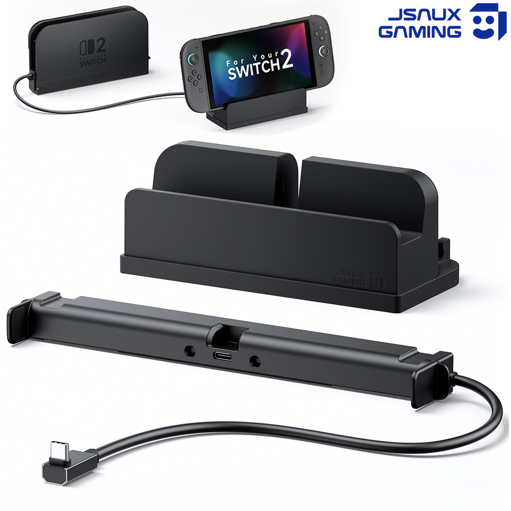 닌텐도 스위치2 독 연장 거치대 JSAUX TV연결 케이블 제품 이미지