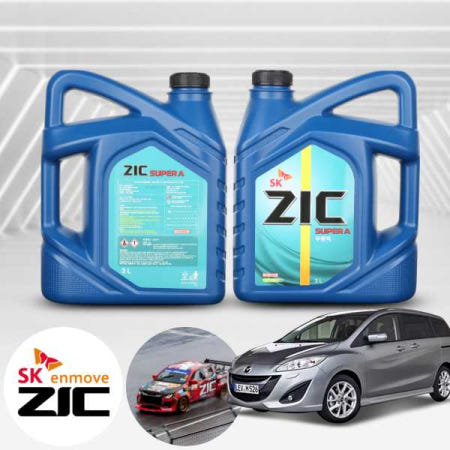 [자체제작]마쯔다5 CR(05~10) 1.8 ZIC 지크 SUPER A 부동액 3L 1병 냉각수 자동차 엔진부동액 녹방지 고성능 EG 쿨런트