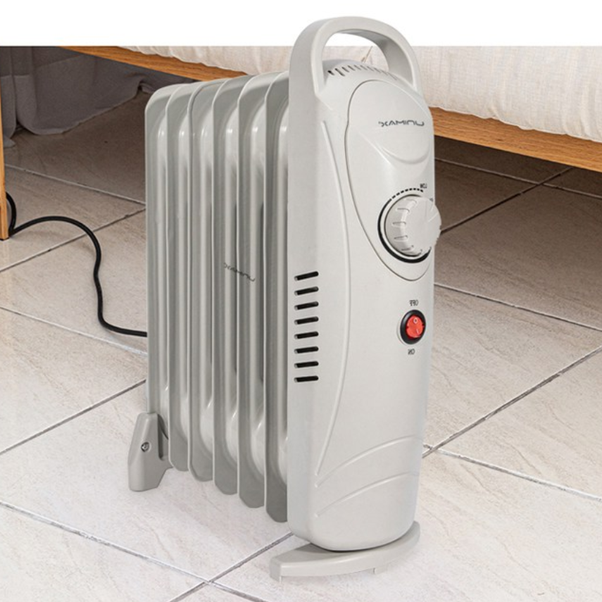 화장실 전기라디에이터 7핀 소형 욕실용 화장실용 라지레이터