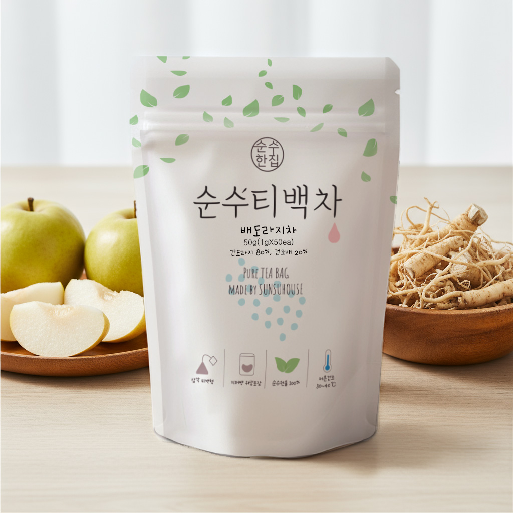 국산 배도라지차 티백 차 건강차 추천 자연담은 차 배도라지차 고르는법