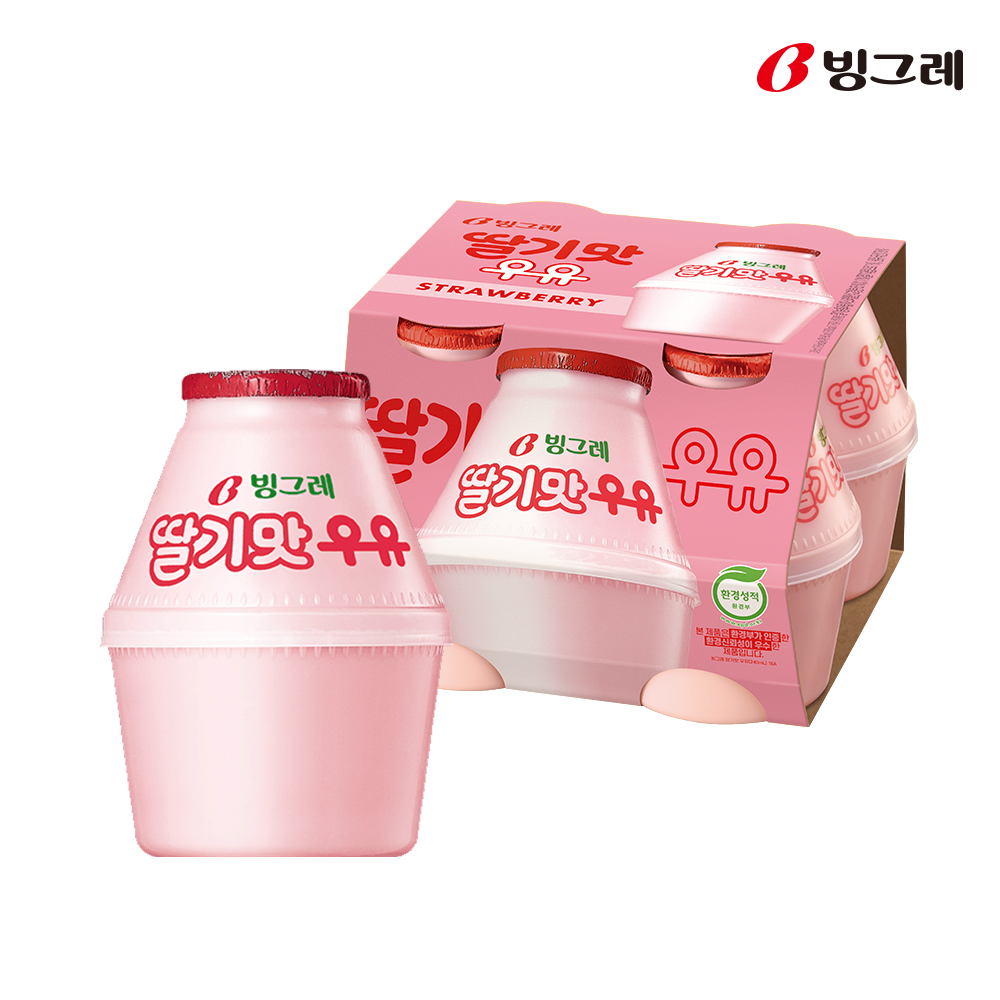 빙그레 단지우유 무가당 바나나맛우유 240ml X 8개 외 택1 - 상세 이미지 3