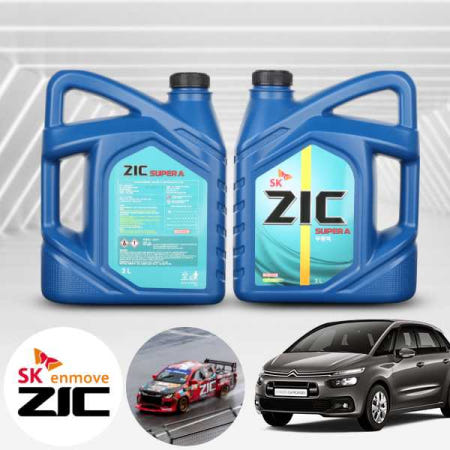 시트로엥 C4피카소 2.0 (06~13) ZIC 지크 SUPER A 부동액 3L 1병 냉각수 자동차 엔진부동액 녹방지 고성능 EG 쿨런트