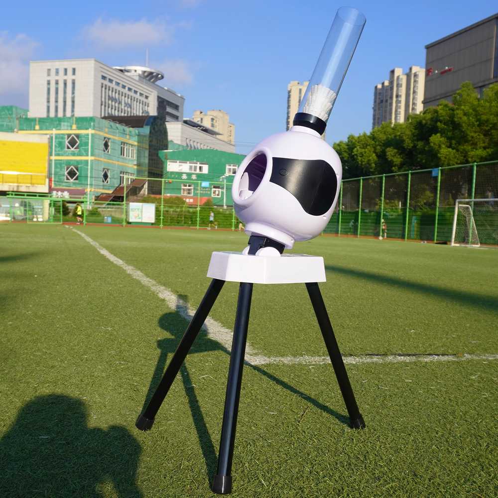 셔틀콕 자동 발사기 배드민턴 훈련 서브 실내 거리 6볼 - 상세 이미지 5