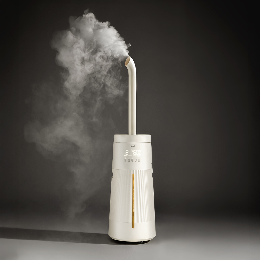 [자동습도+무드등] 프롬비 울트라 몬스터 23리터 사무실 거실 대용량 가습기 FC183NEW 크림화이트