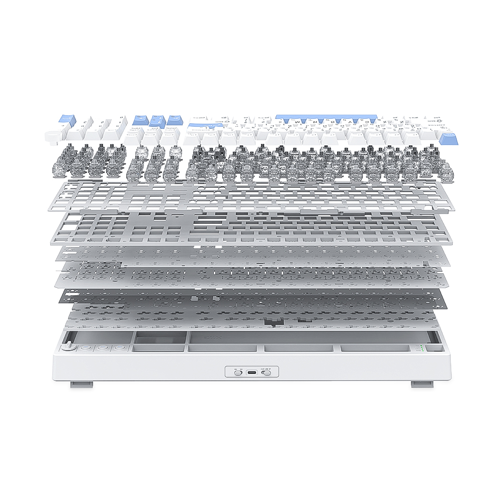 에이투 GK5 8K 유선 게이밍키보드 LED 기계식 USB 풀배열 발로란트 오버위치 오테뮤 그레이축