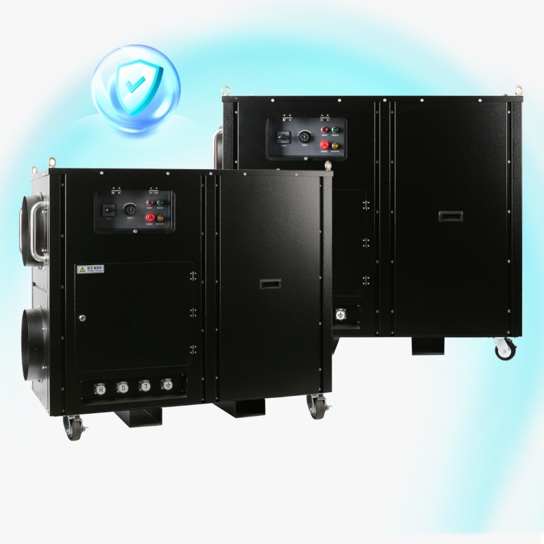 산업용 초대형열풍기 132평형 비닐하우스 축사 이동식 전기온풍기 - 상세 이미지 5