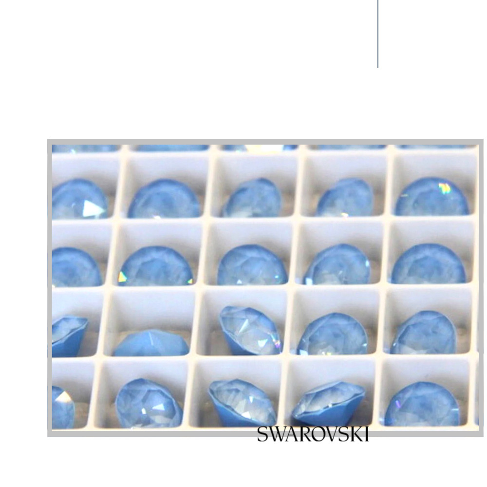 스와로브스키 1088 브이컷 ss29 스카이 이그나이트 6mm 20개 네일 스톤 이미지 6