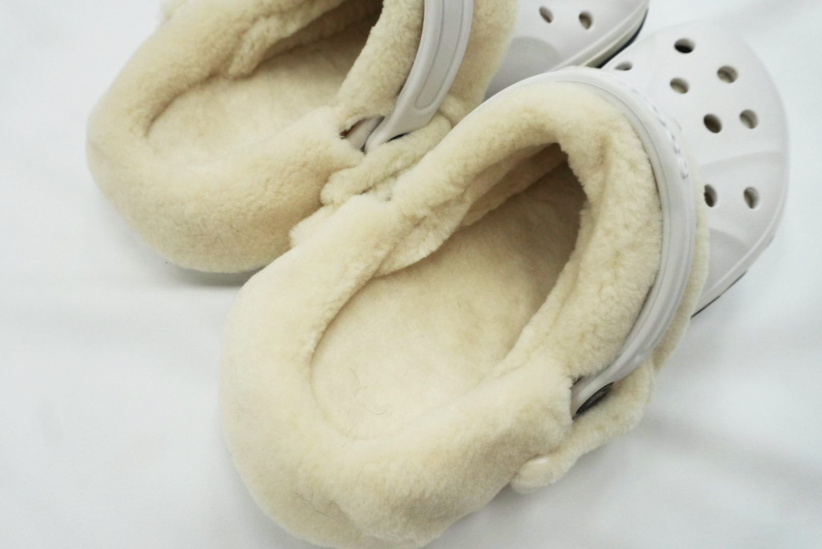 [초간편탈부착] 크룩스내피 클로그 키즈 털 안감 4세대 플리스버튼 클로그인