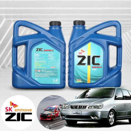 기아 카렌스(01~06) 1.8/2.0 ZIC 지크 SUPER A 부동액 3L 1병 냉각수 자동차 엔진부동액 녹방지 고성능 EG 쿨런트