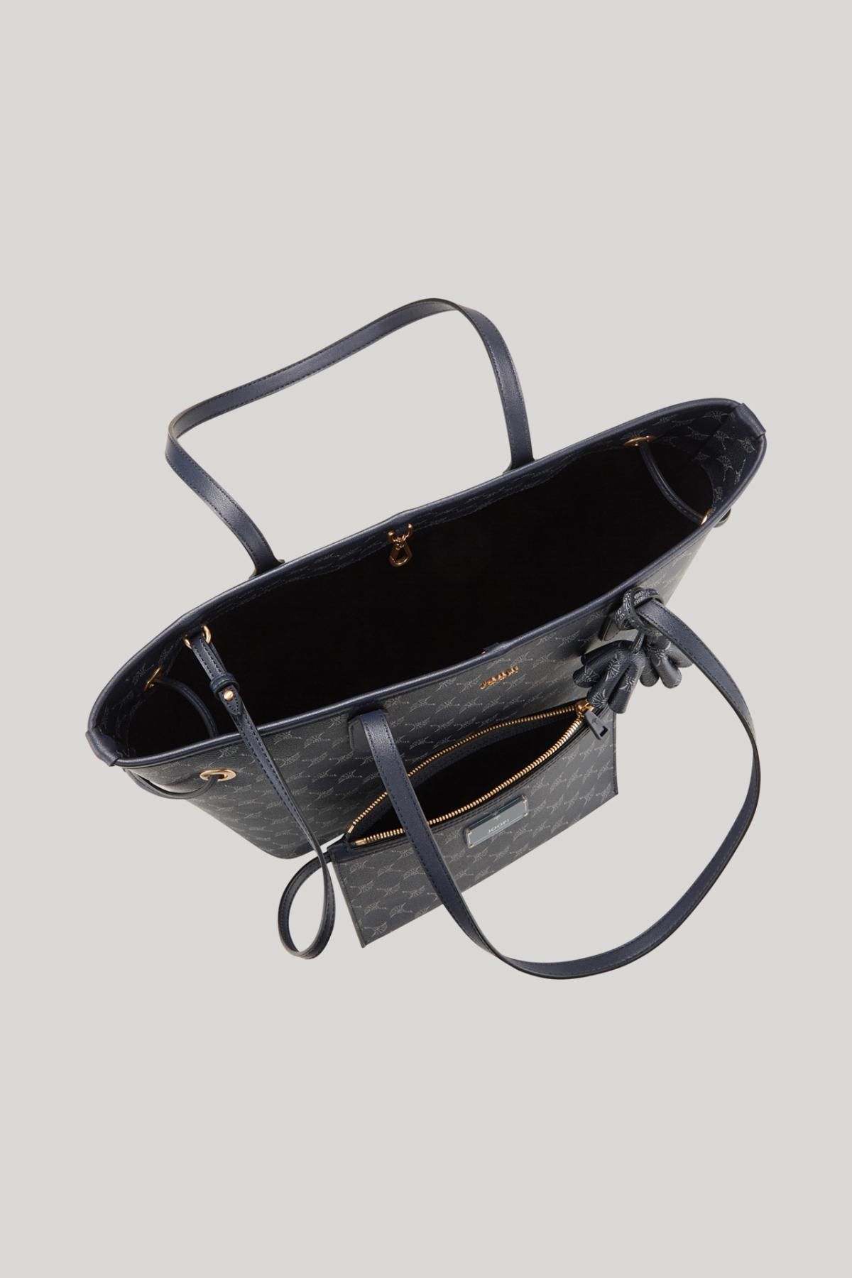 윱 시그니처 네이비 쇼퍼백 코르티나 라라 580005609-4140007856-472 NAVY - 상세 이미지 4