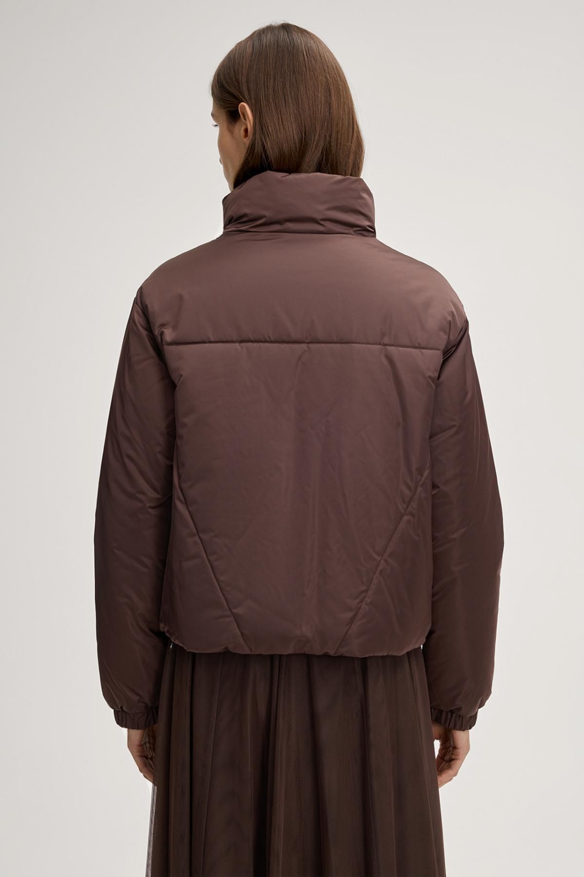 윱 테크니컬 다크브라운 숏 패딩 자켓 30048848-10020262-201 ONE COLOR - 상세 이미지 4