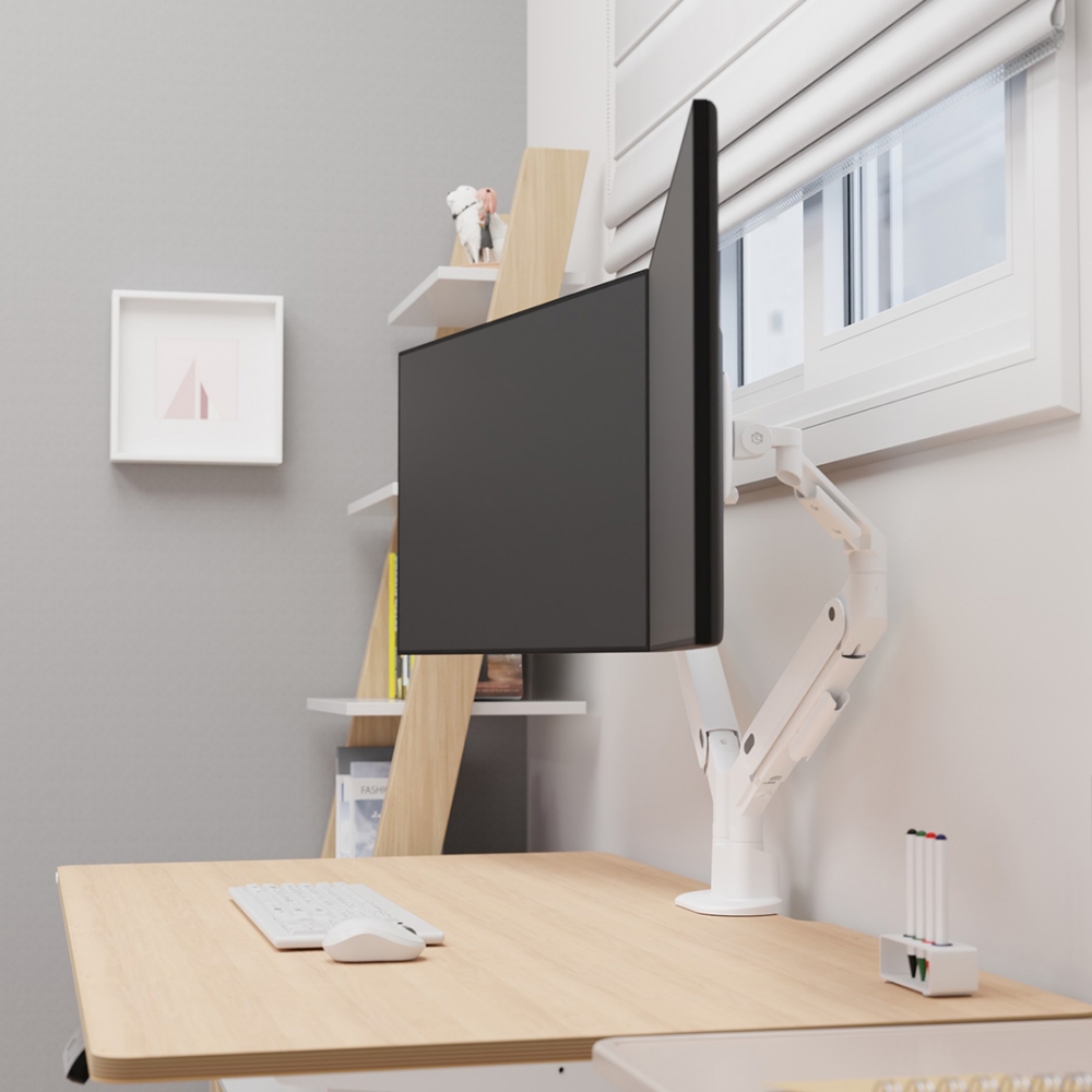 카멜마운트 AMADS 듀얼 벽면 밀착형 모니터 거치대 모니터암