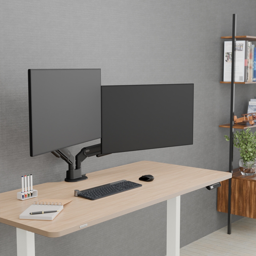 카멜마운트 AMADS 듀얼 벽면 밀착형 모니터 거치대 모니터암