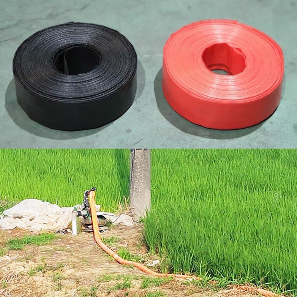 농업용물호스 고압90m(검정색)5in(127mm) - 상품 이미지
