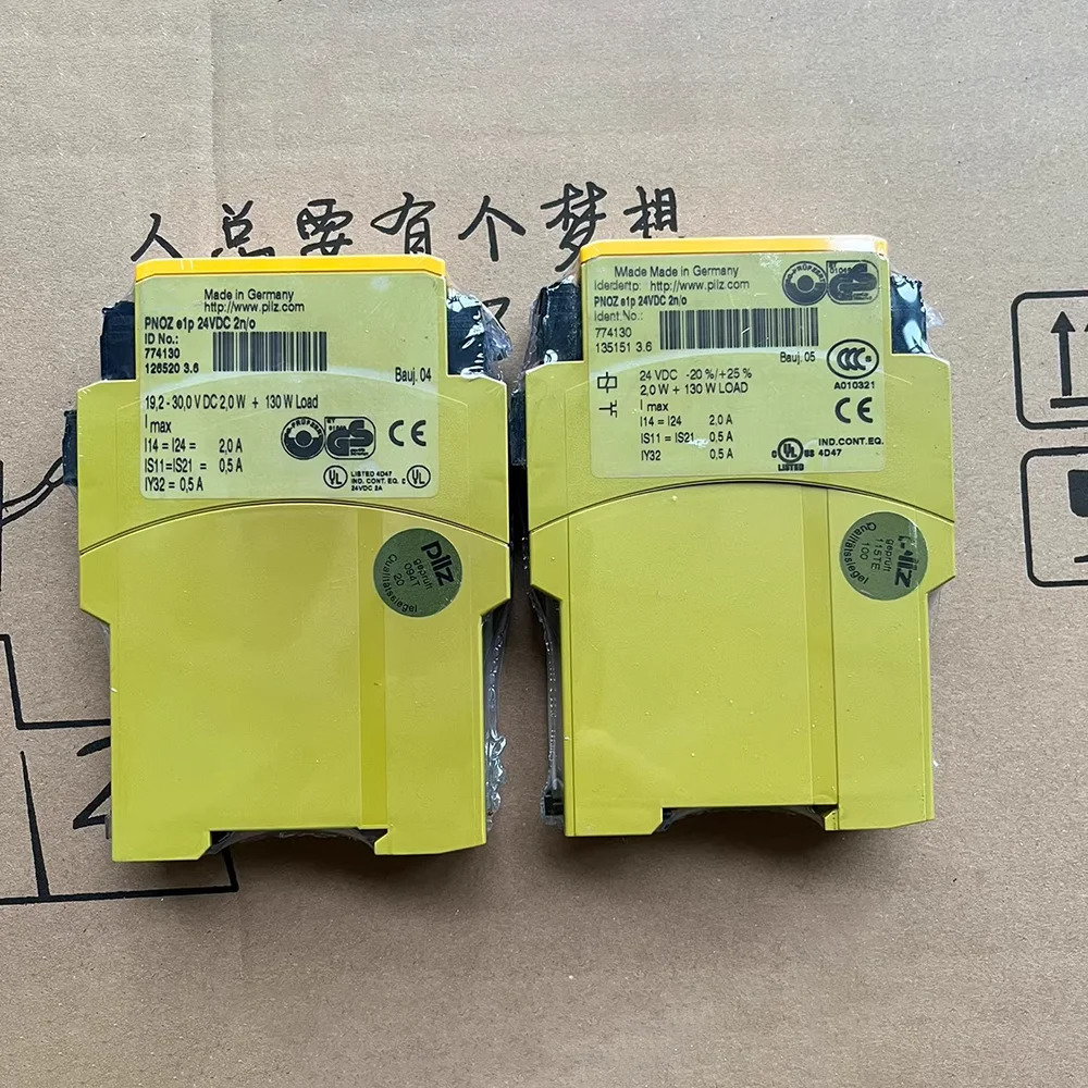 PiLZ Pilz 안전 릴레이 PNOZ e1p 774130