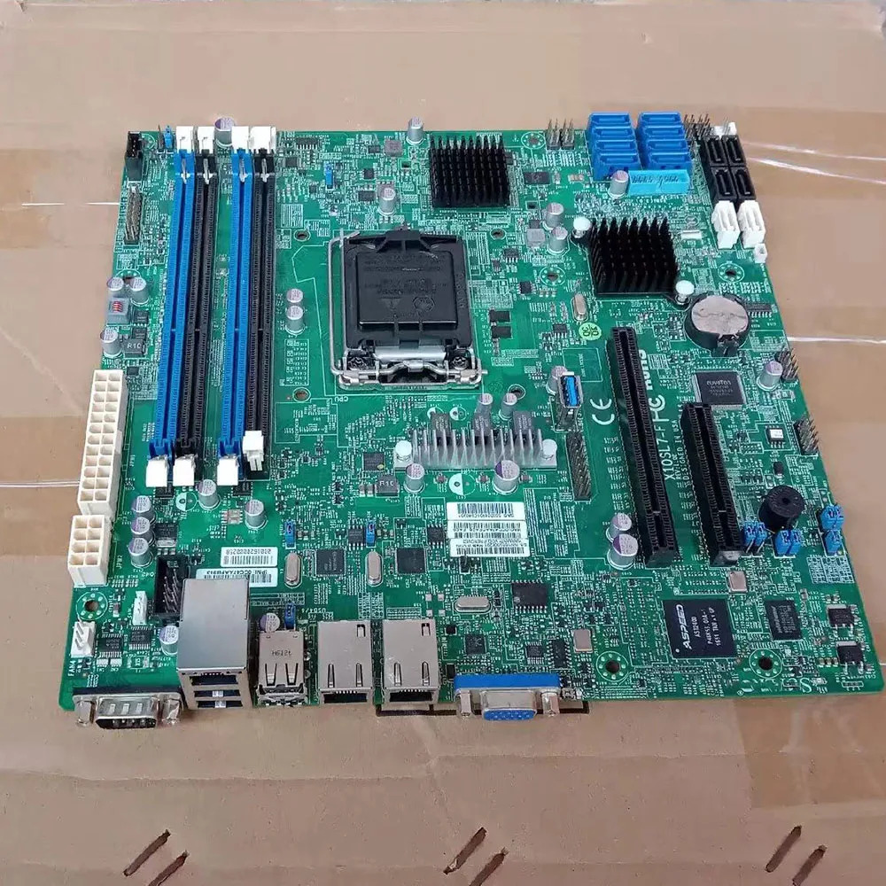 Supermicro X10SL7-F 서버 마더보드 E3-1200 v3/v4 대 코어 i3 DDR3 LGA1150용