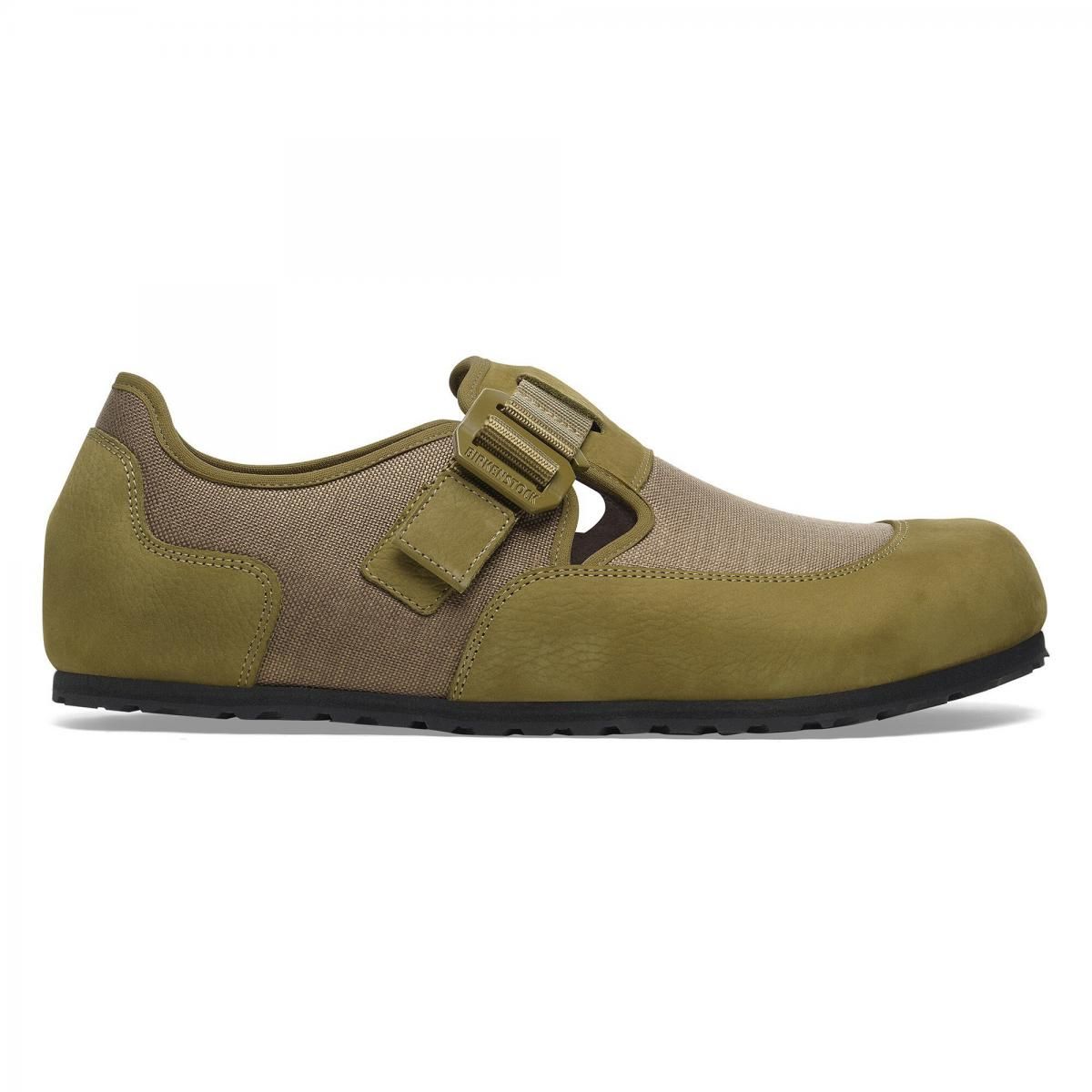 버켄스탁 테크니컬 스트랩 텍스타일 메리제인 London Nova 1028581/1028571 PINE GREEN - 상품 이미지