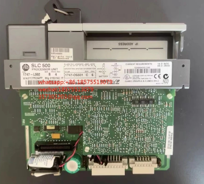 SLC 500 프로세서 유닛 PLC CPU 프로그래밍 로직 컨트롤러 1747-L552