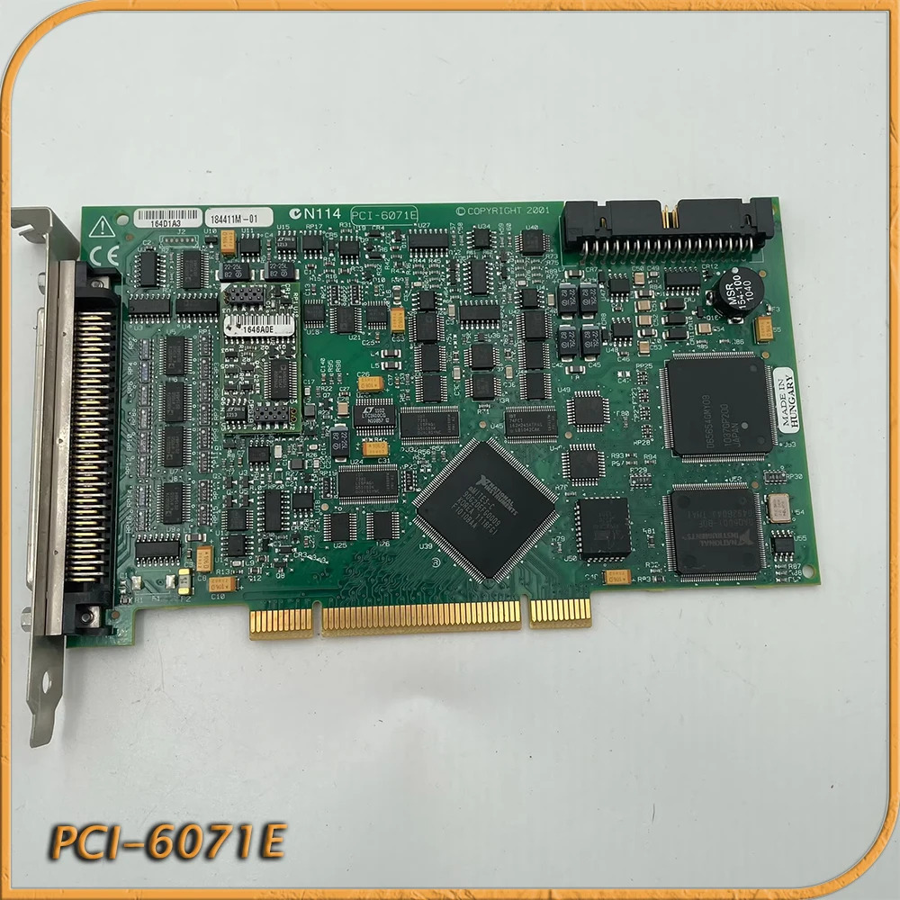 아날로그 입력수집 카드 PCI-6071E PCI-6071 NI 12 비트 64