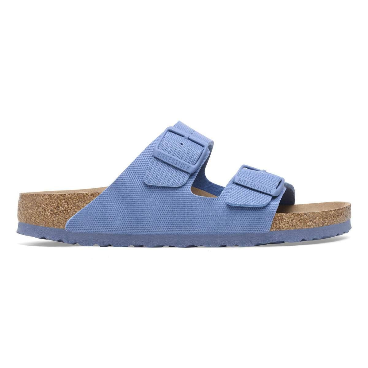 버켄스탁 아리조나 리벳 로고 비건 캔버스 샌들 엘리멘탈 블루 1026778 VEGAN CANVAS ELEMENTAL BLUE - 메인 이미지