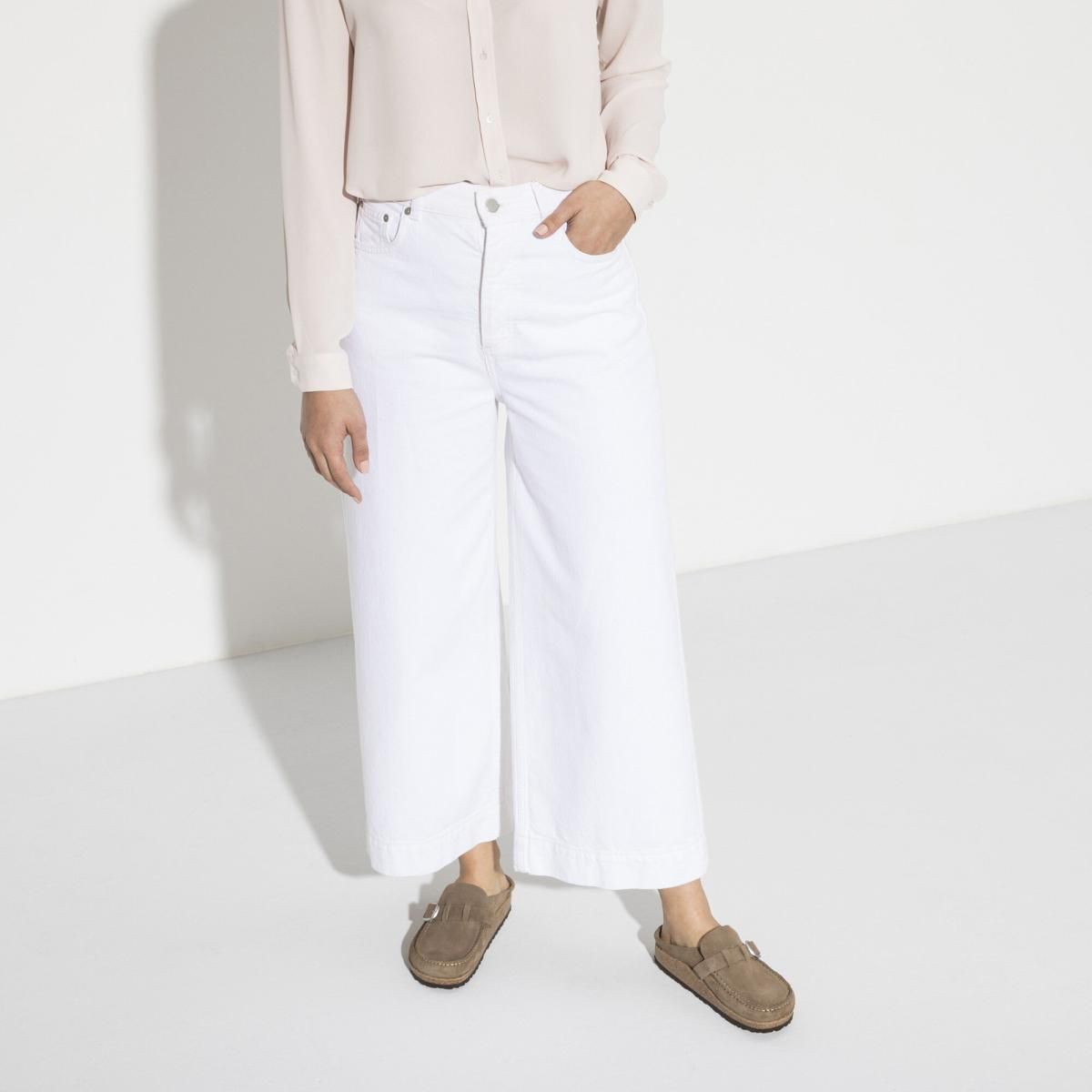 버켄스탁 빅버클 컴포트 스웨이드 레더 클로그 버켄스탁 1019462/1019490 GRAY TAUPE - 상세 이미지 3