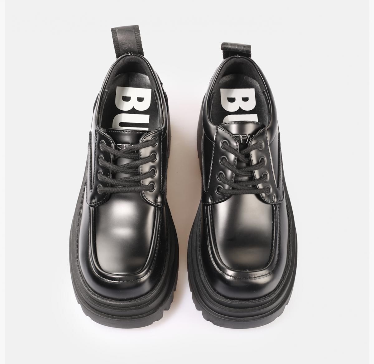 버팔로 플랫폼 비건 레이스업 로우 슈즈 02475175 SCHWARZ - 상세 이미지 2