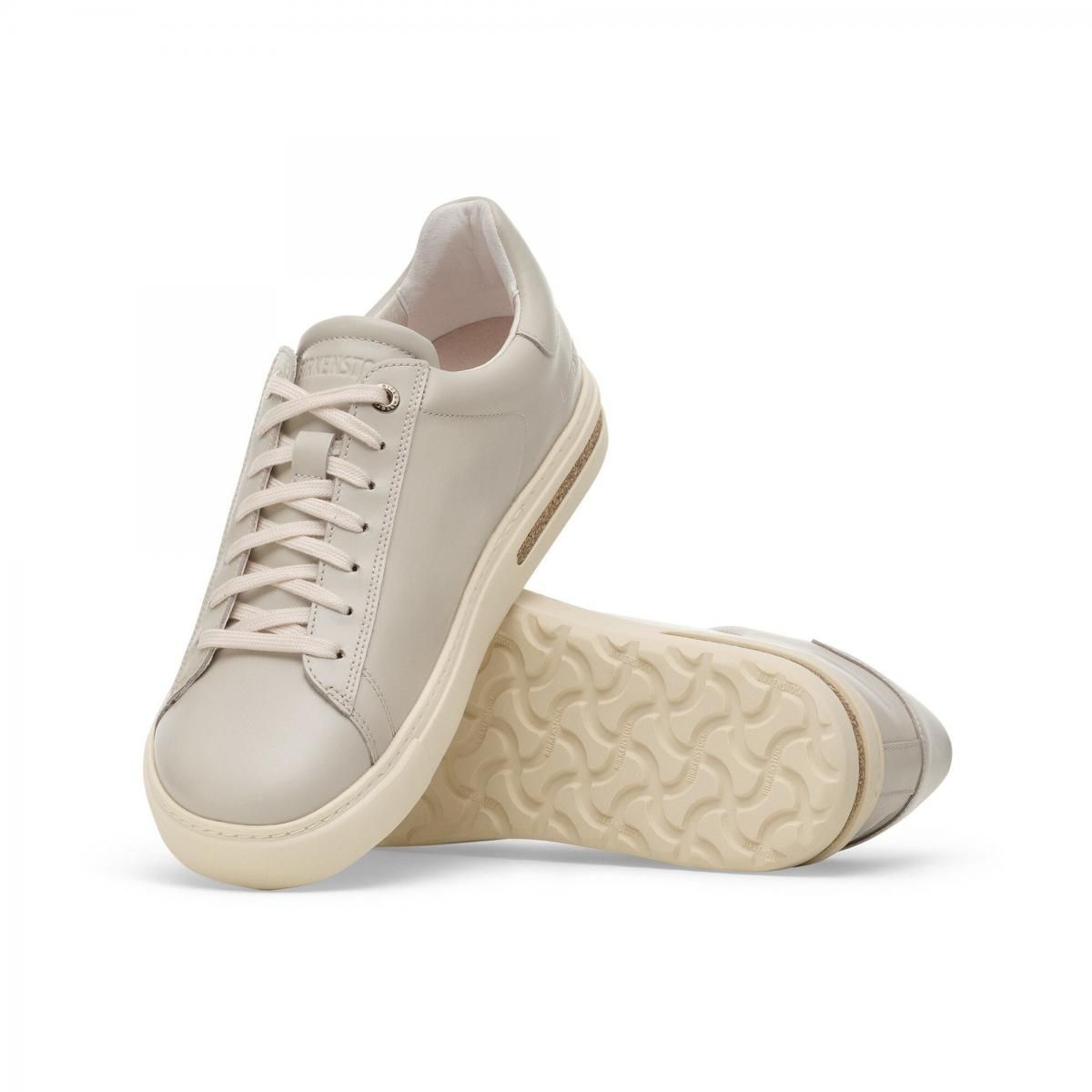 버켄스탁 프리미엄 내추럴레더 글로시 로우탑 스니커즈 Bend Low 1030040/1030082 OYSTER - 상세 이미지 3