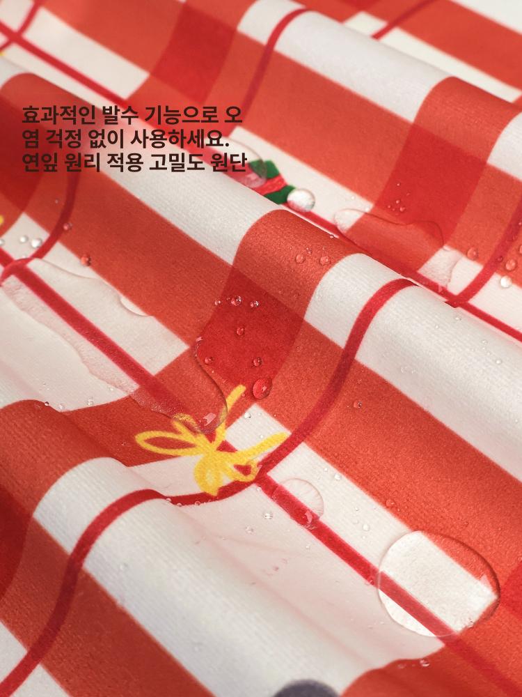 빨수있는 크리스마스식탁보 저녁 식사 방수 다이닝 재사용가능 A 맞춤 주문 고객 서비스 문의 - 상세 이미지 5