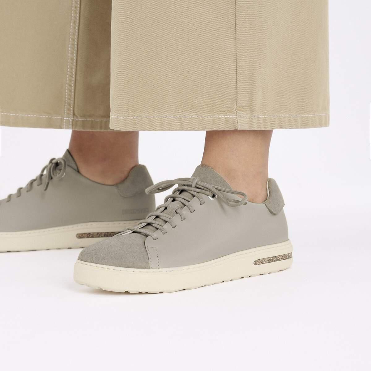 버켄스탁 베이직 로우탑 스니커즈 Bend 데콘 믹스레더 1028068/1028190 TAUPE - 상세 이미지 5