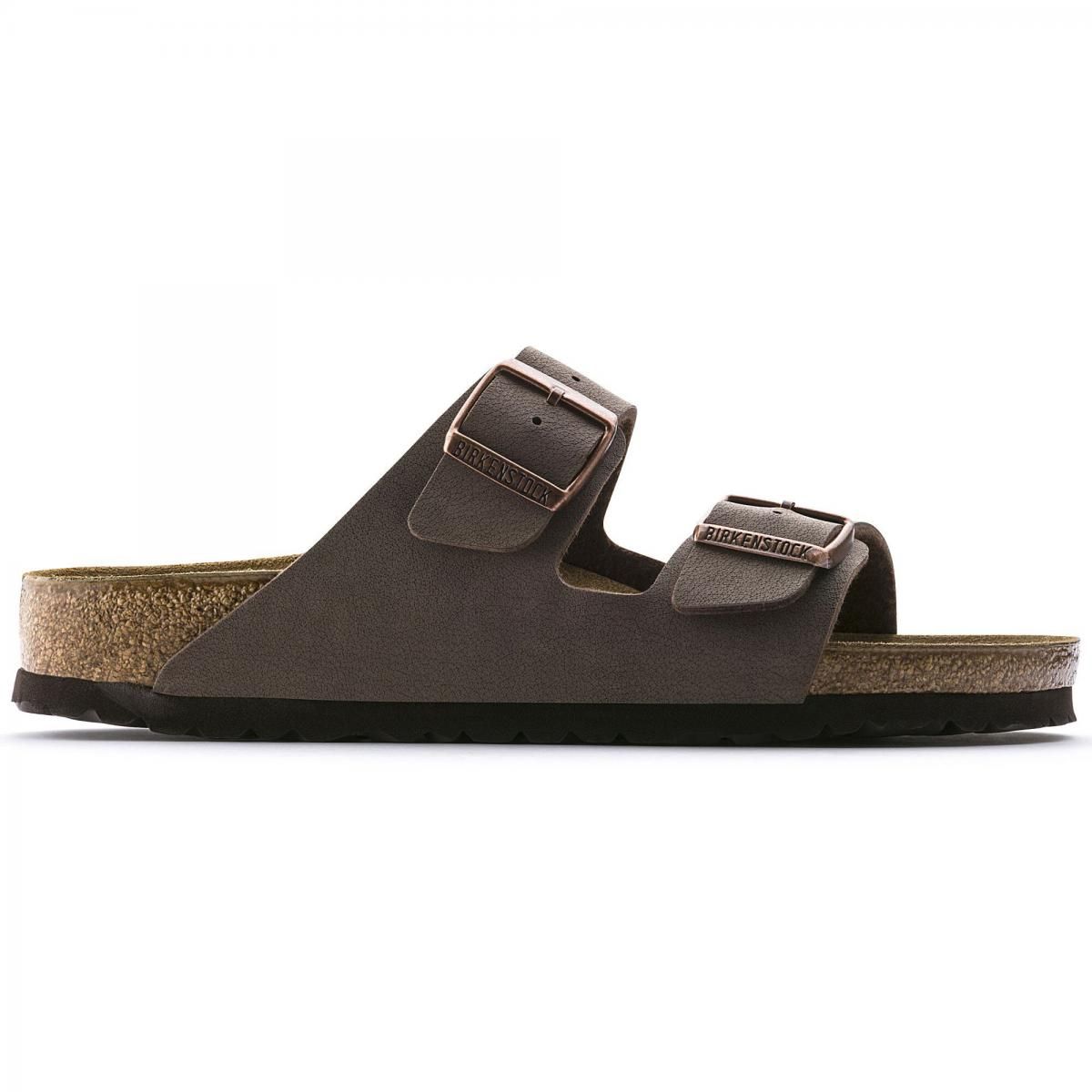 버켄스탁 컴포트 스트랩샌들 버켄스탁 Arizona BirkoFlor 누벅 0151181/0151183 MOCCA - 상품 이미지