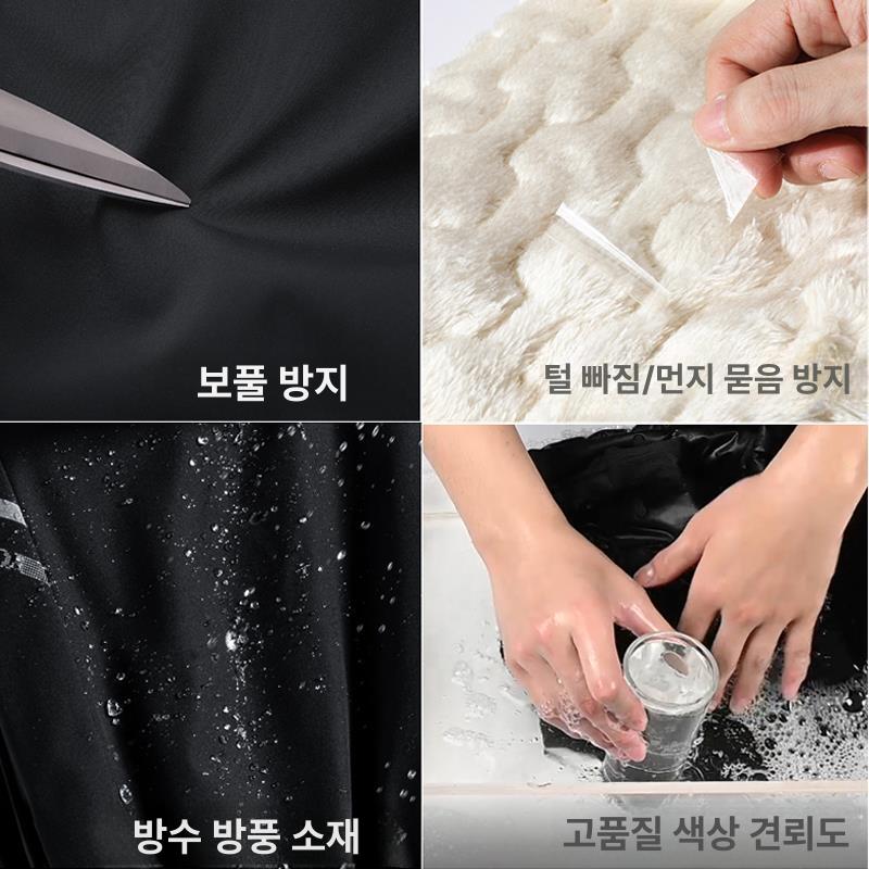 겨울작업복바지 하의 방한복 기모 안감 동계 남성 여성 여성용 블랙 스트레이트 M 이미지 6