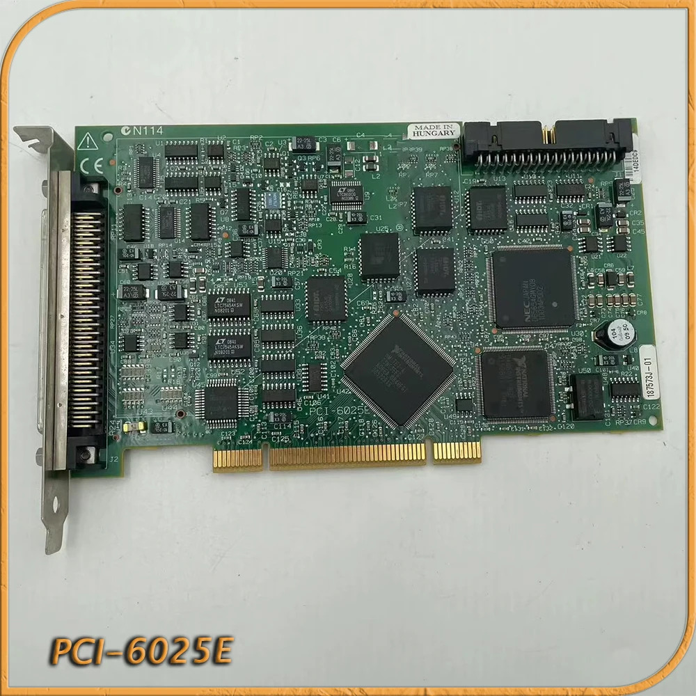 오리지널 NI 데이터 수집 카드 PCI-6025E