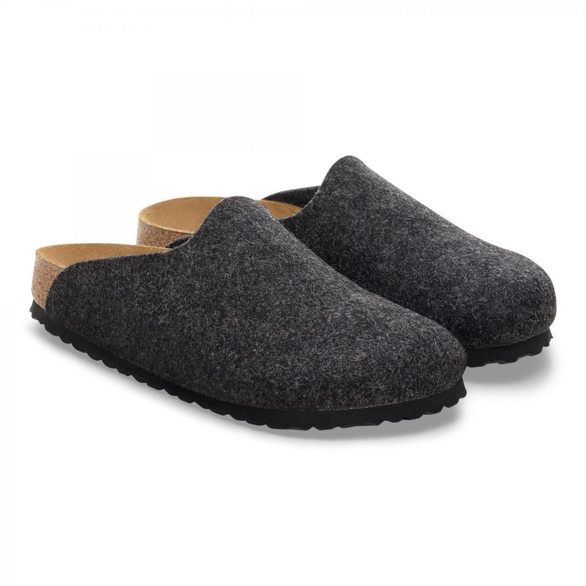 버켄스탁 미니멀 울펠트 컴포트 클로그 Amsterdam BS Felt 1030165/1030225 ANTHRACITE - 상세 이미지 5