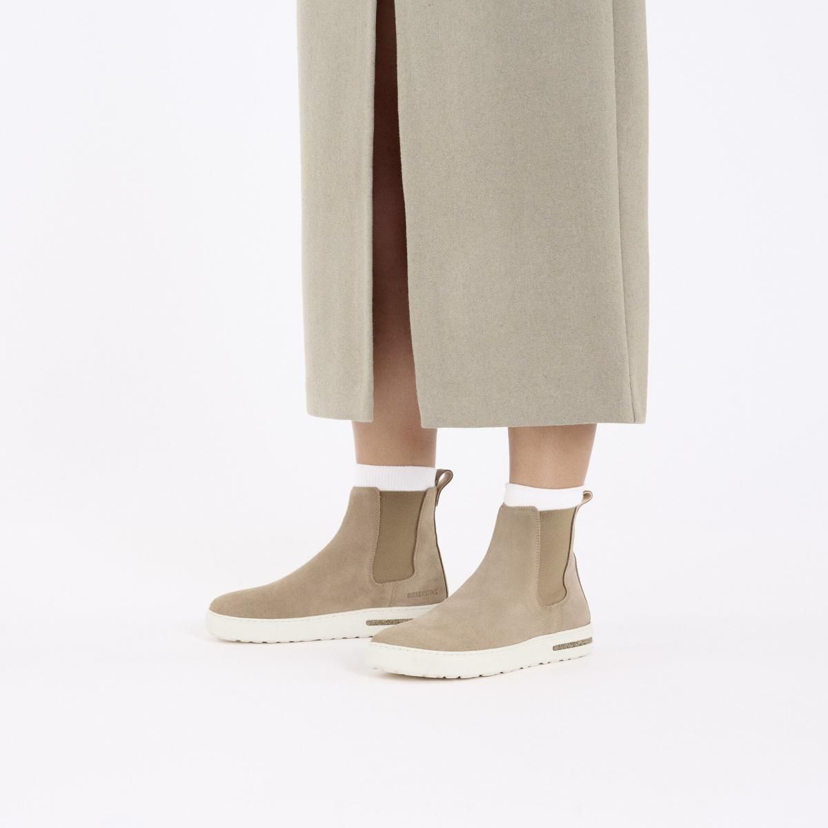 버켄스탁 미니멀 첼시부츠 스웨이드 가죽 1028471/1028483 TAUPE - 상세 이미지 3