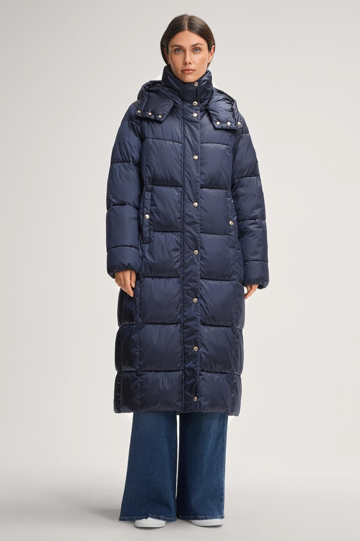 윱 롱 패딩 네이비 코트 30048863-10020265-405 ONE COLOR - 상세 이미지 2