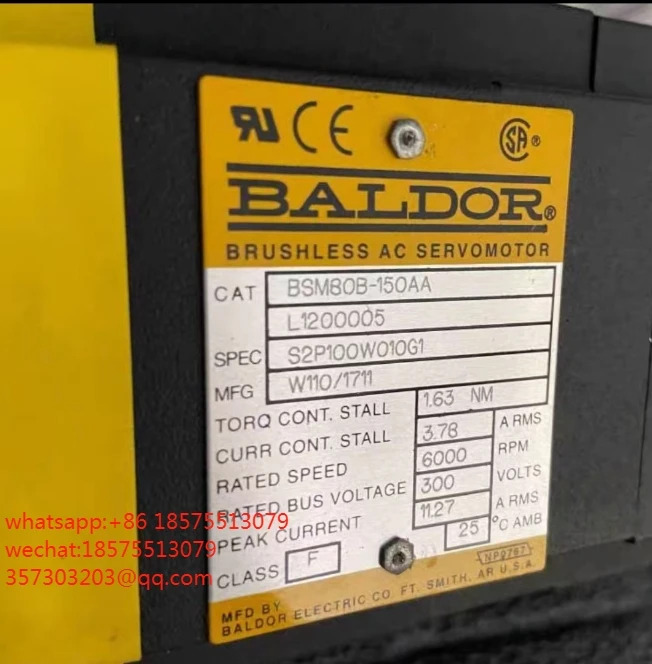 BSM80B-150AA 발더 모터용L1200005 S2P100W010G1