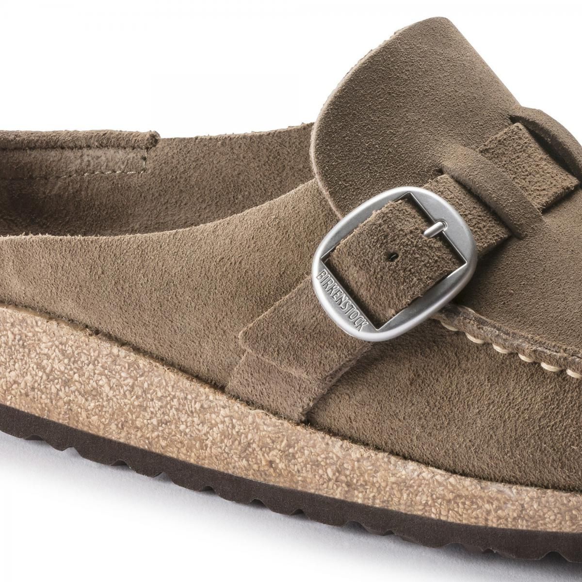 버켄스탁 빅버클 컴포트 스웨이드 레더 클로그 버켄스탁 1019462/1019490 GRAY TAUPE 이미지 8