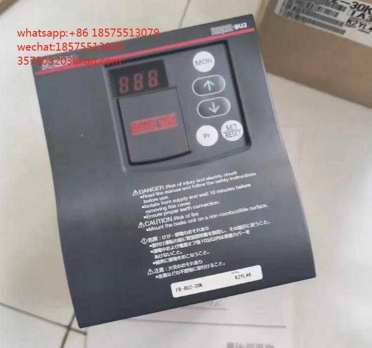 FR-BU2-30K 3상인버터 컨트롤러 브레이크 유닛 제어 시스템 220V 1 피스
