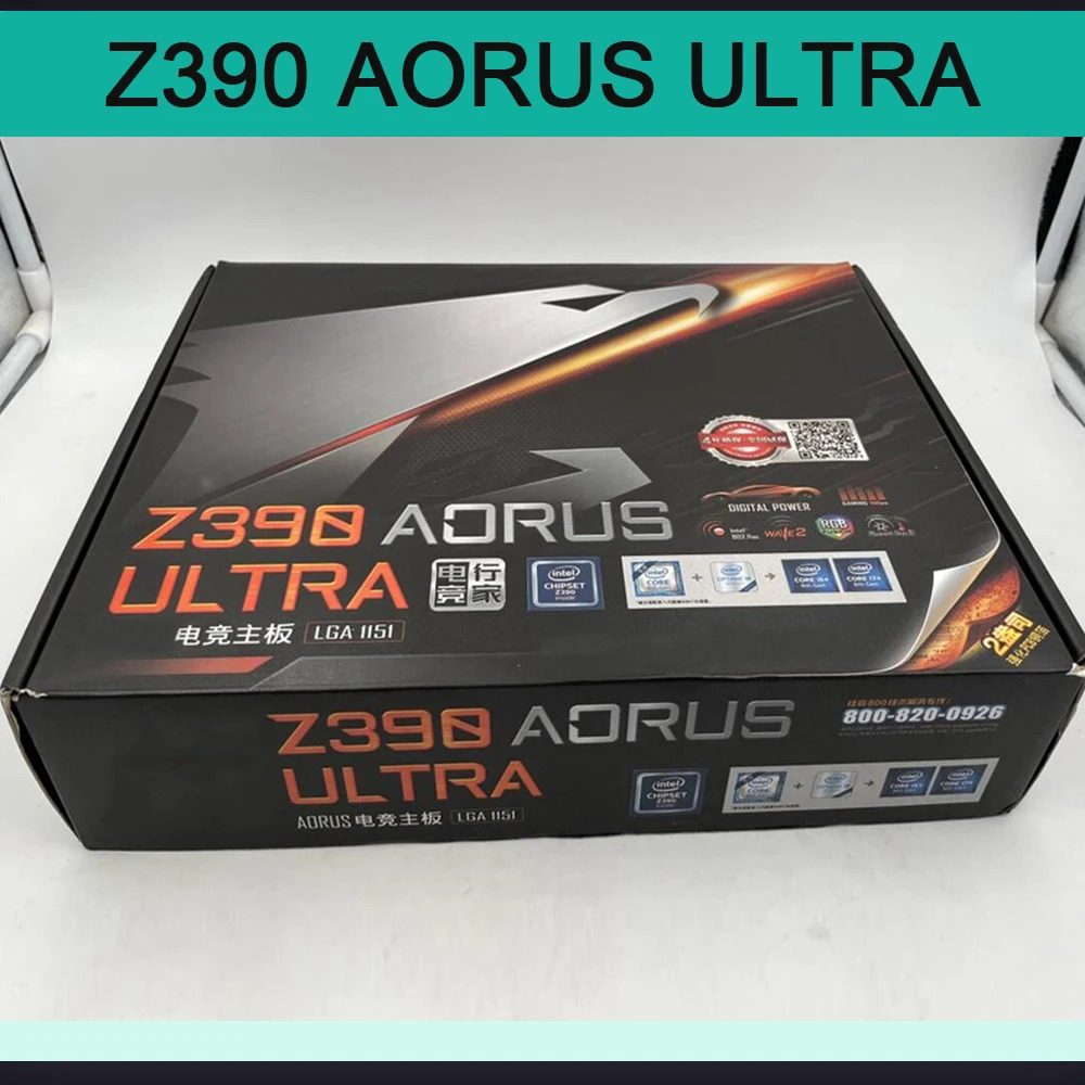 마더보드 Z390 DDR4 128GB 메인보드 LGA1151 AORUS ULTRA