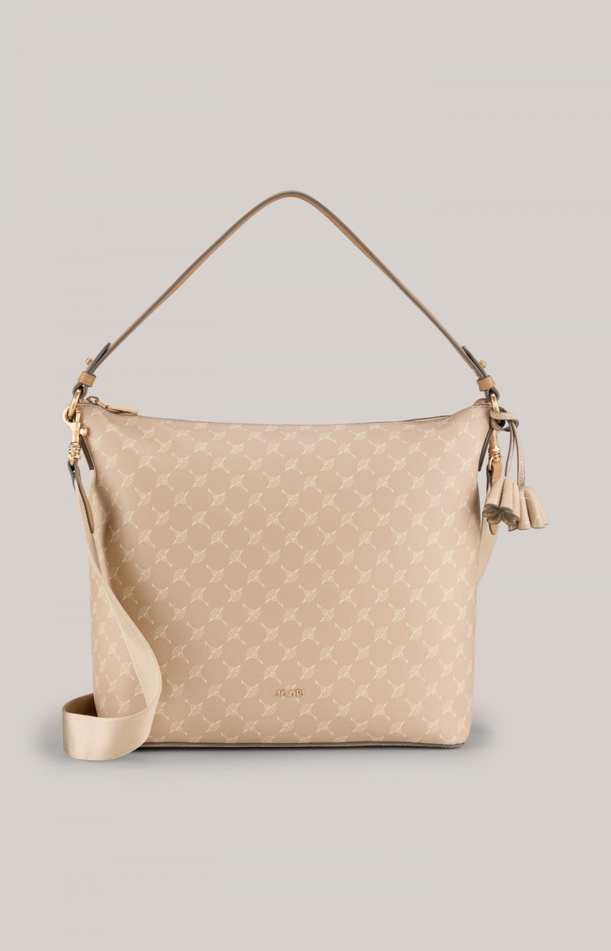 윱 시그니처 베이지 소프트 호보백 코르티나 알라라 580004068-4140006165-714 BEIGE - 상품 이미지