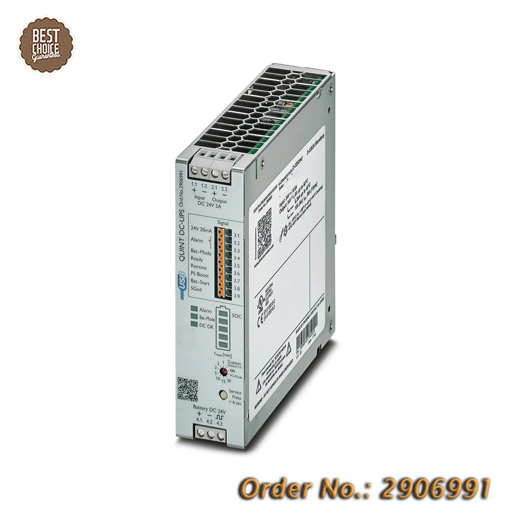 산업제어 2906991 Phoenix UPS 24VDC/5A 무정전 전원공급장치QUINT4-UPS/24DC/24DC/5/USB