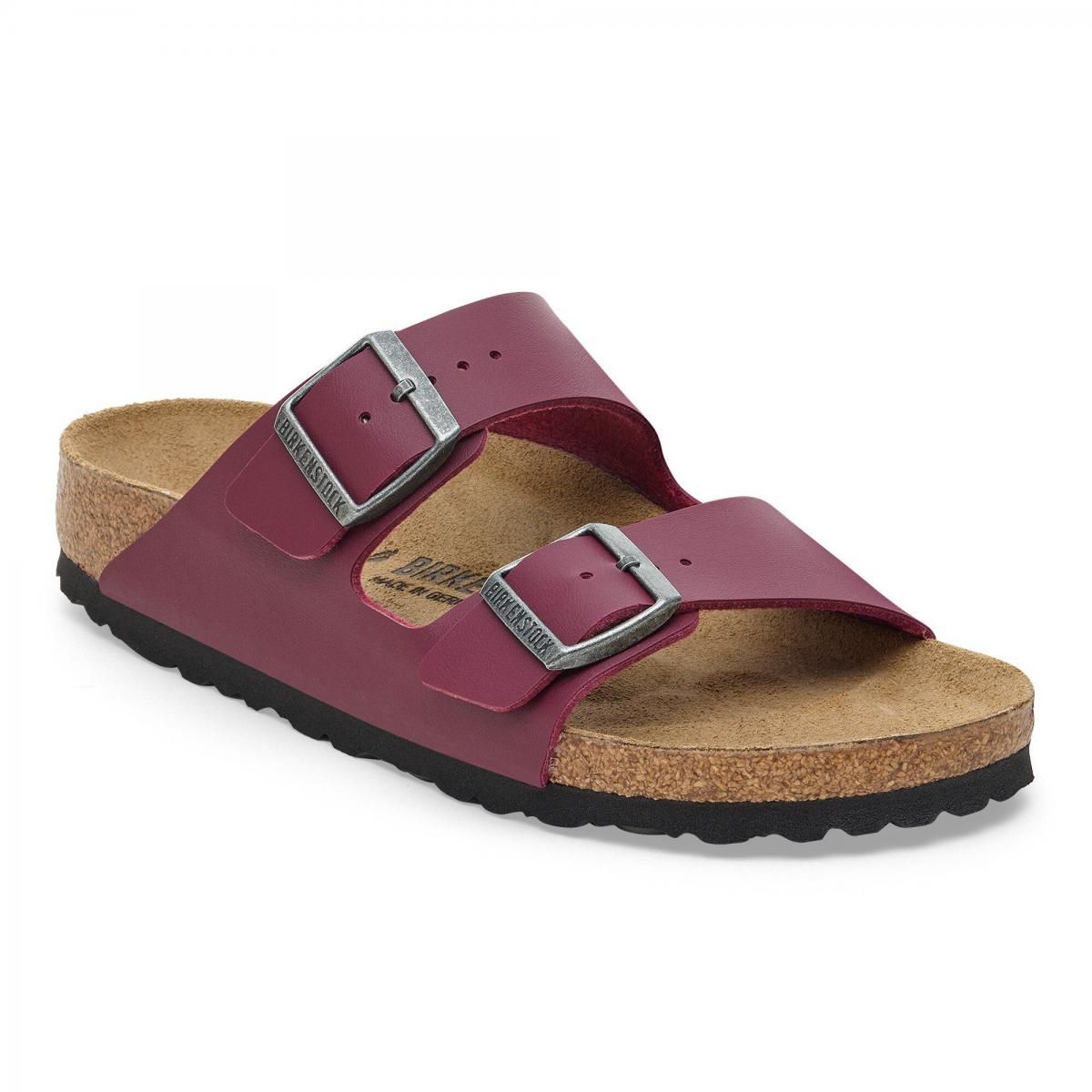 버켄스탁 클래식 버건디 스트랩 샌들 Arizona BirkoFlor 1030845/1030818 ZINFANDEL - 상세 이미지 2