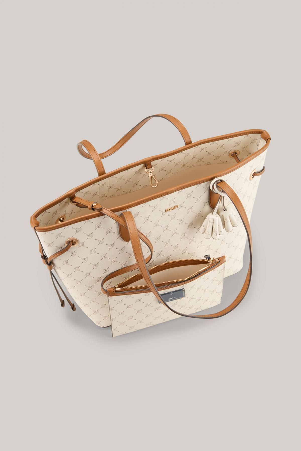 윱 오프화이트 시그니처 패턴 쇼퍼백 Cortina Lara 580005609-4140007856-101 OFFWHITE - 상세 이미지 4