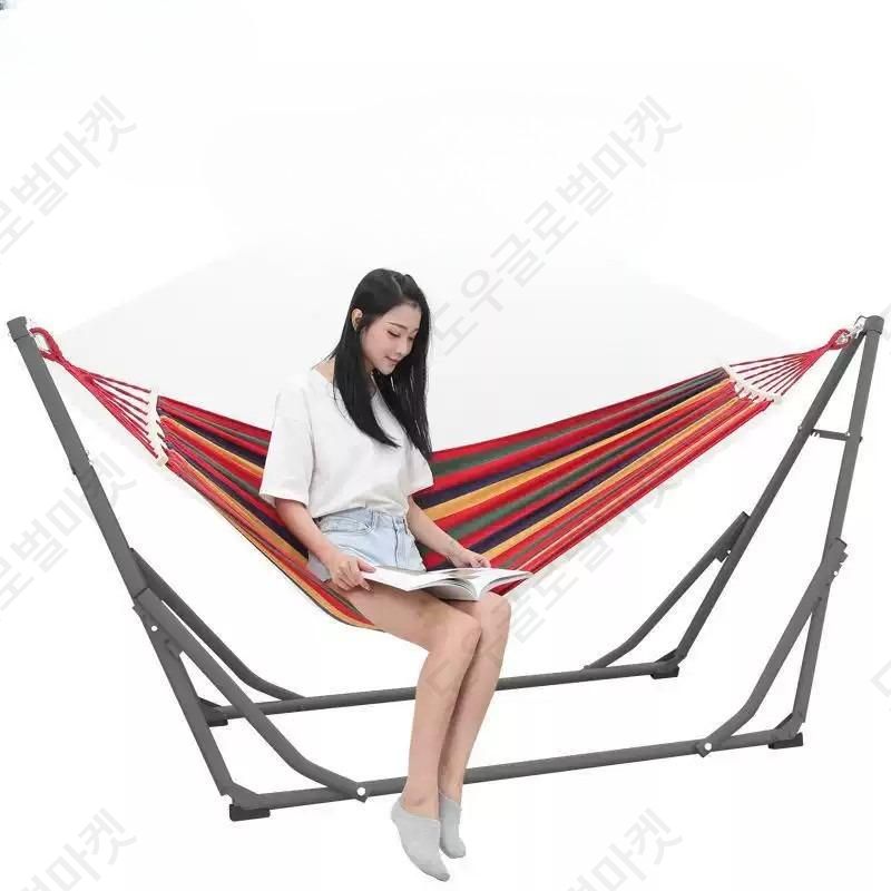 해먹프레임 스탠드 거치대 해먹텐트 접이식 백패킹용 경량 이미지 7