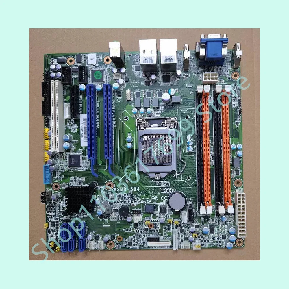 어드밴텍 산업컴퓨터 마더보드 ASMB-584G2 ASMB-584 REV.A1용