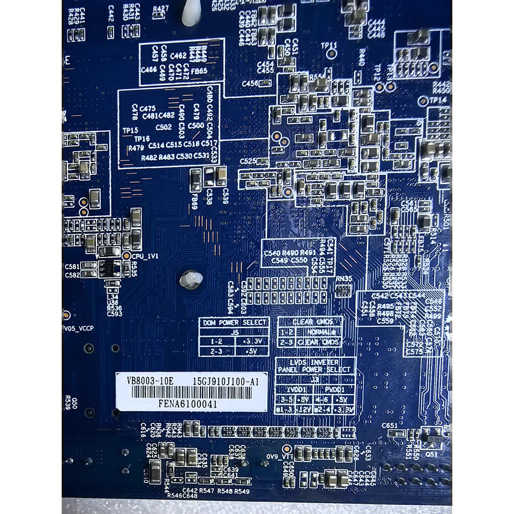 VB8003-10E VB8003 15GJ910J100-A1 페나 6100041  마더보드