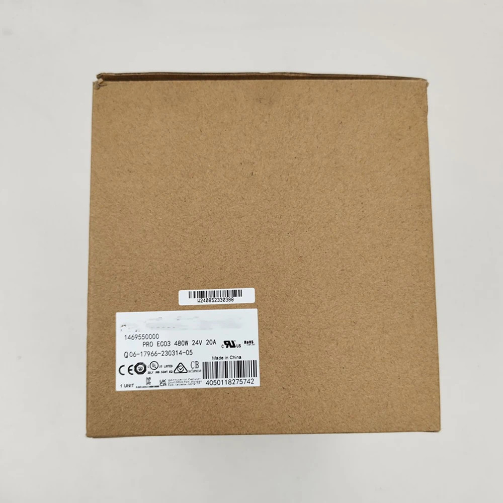 1469550000 WeidmullerPSPRO ECO3 480W 24V 20A DIN 레일 전원공급장치 3상 전원