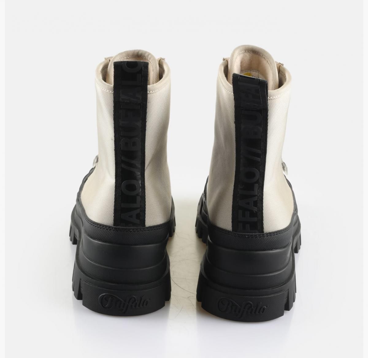 버팔로 플랫폼 비건 앵클부츠 Aspha Fox HI BS 02331905 BEIGE - 상세 이미지 5
