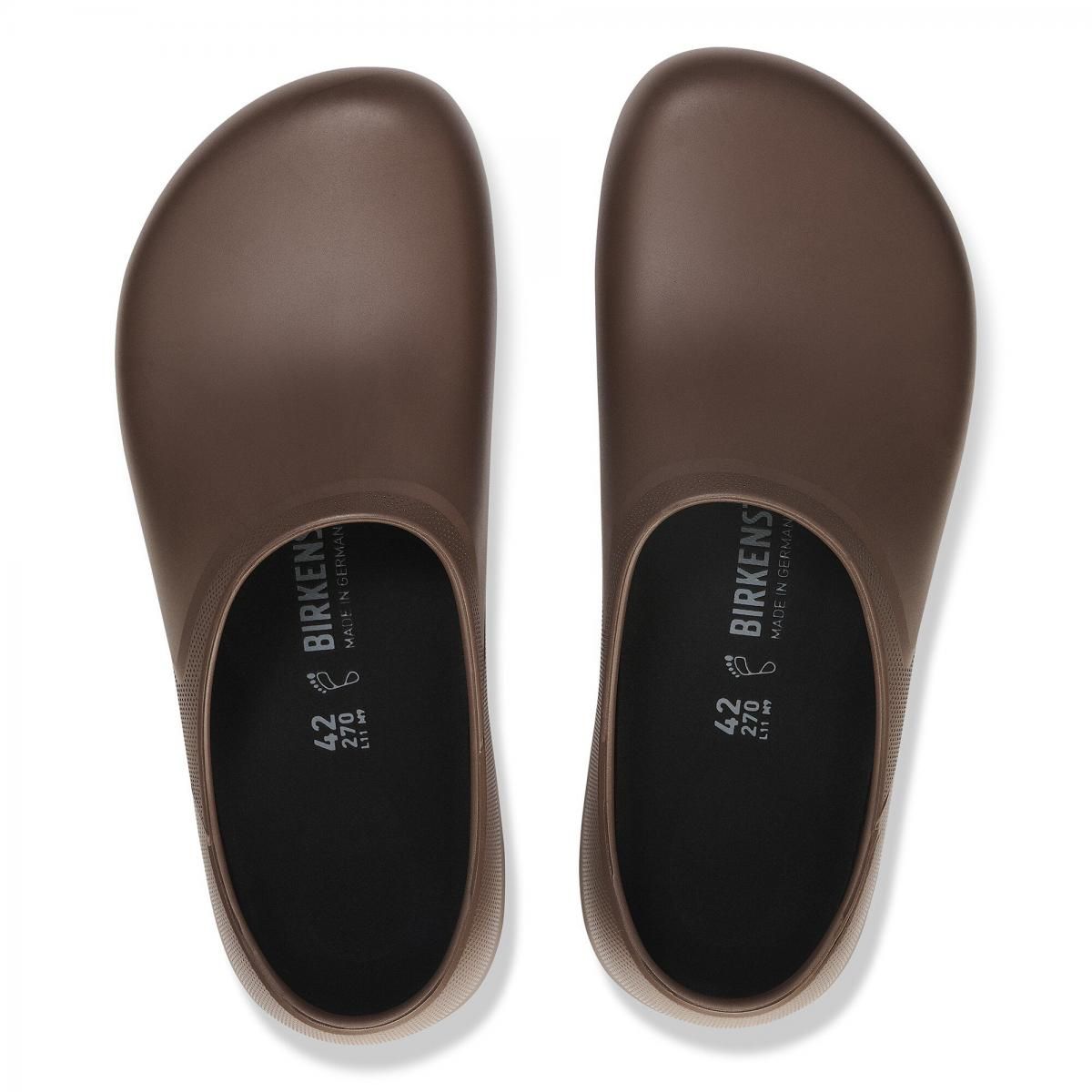 버켄스탁 테크니컬 오일프루프 클로그 Profi Birki 20 폴리우레탄 1025976 BRAUN - 상세 이미지 4