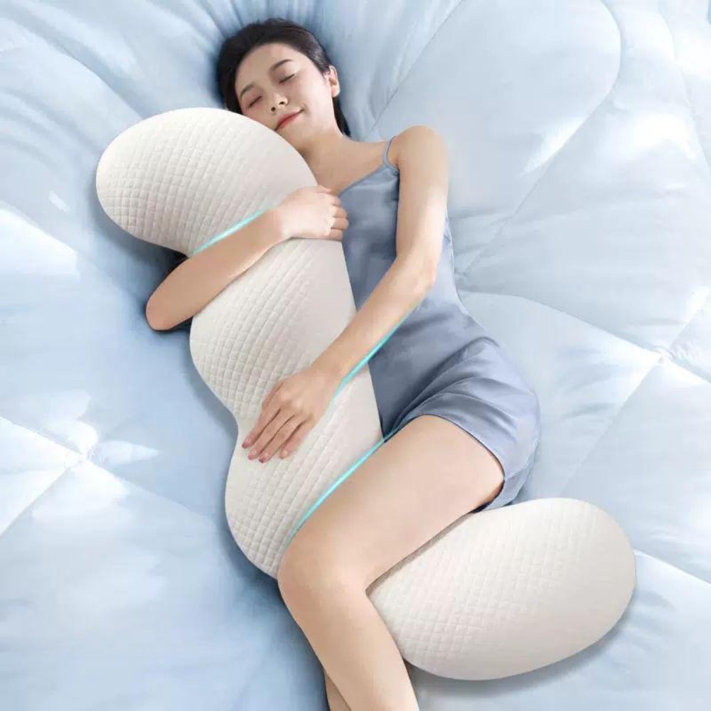 무인양품 일본 수입 롱 성인용 메모리폼 펄화이트 - 상품 이미지